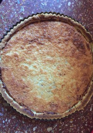 Una foto de Tarta de coco 🥥 y dulce de leche 🥛