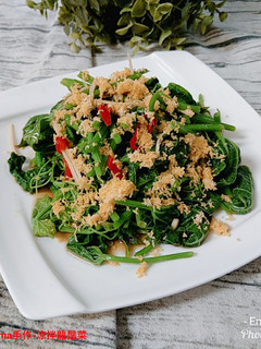 涼拌龍鬚菜 的食譜成品照片