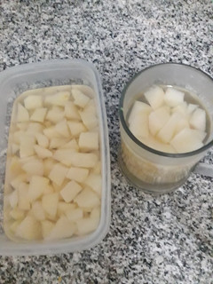 Una foto de Compota de peras. Rica y refrescante