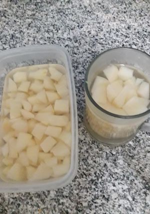 Una foto de Compota de peras. Rica y refrescante