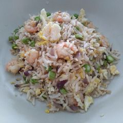 A picture of 居家炒饭 Stay-Home Fried Rice.