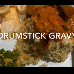 A picture of Drumstick gravy.