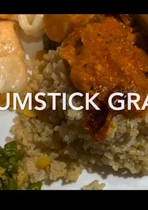 A picture of Drumstick gravy.