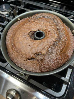 A picture of Chocolate Buttermilk Pound Cake.