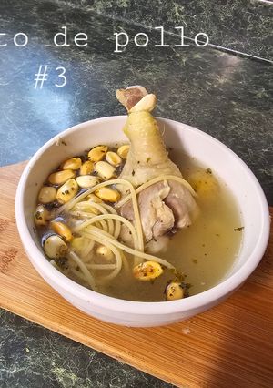 Una foto de Caldito de pollo