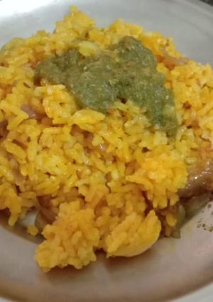 प्याज़ के चावल (pyaz ke chawal recipe in hindi) रेसिपी मुख्य फोटो