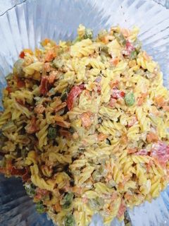 عکسی از دستور سالاد ماکارونی