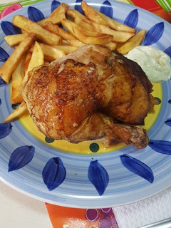 Una foto de Pollo a la brasa