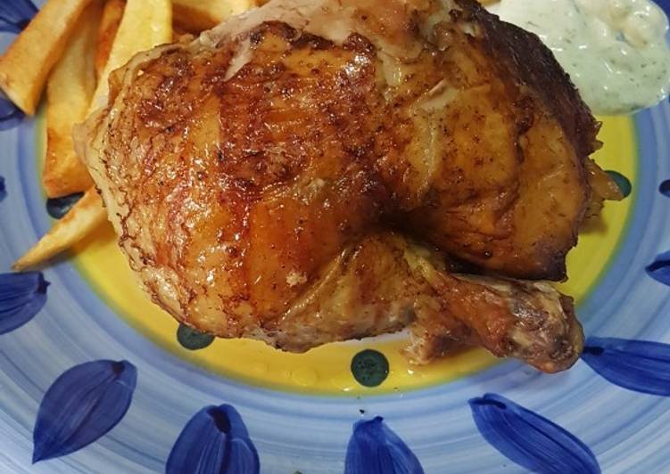 Pollo a la brasa