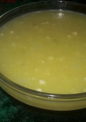 صورة لوصفة شوربة البصل🍲