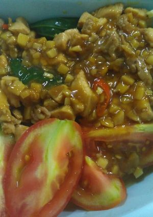 Foto resep Pak coy ayam bawang putih
