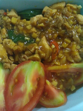 Easy Steps Prepare Recipes Pak coy ayam bawang putih the So Delicious Really Delicious.