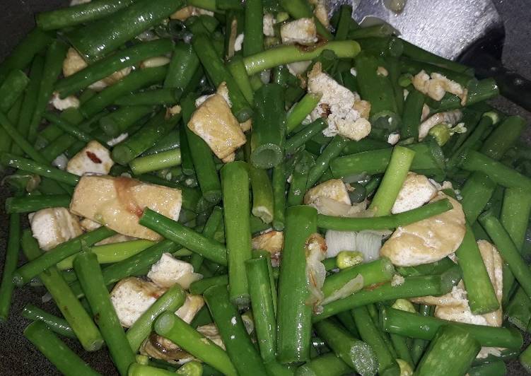 Resep Oseng&#34; bunga bawang dan tahu Anti Gagal