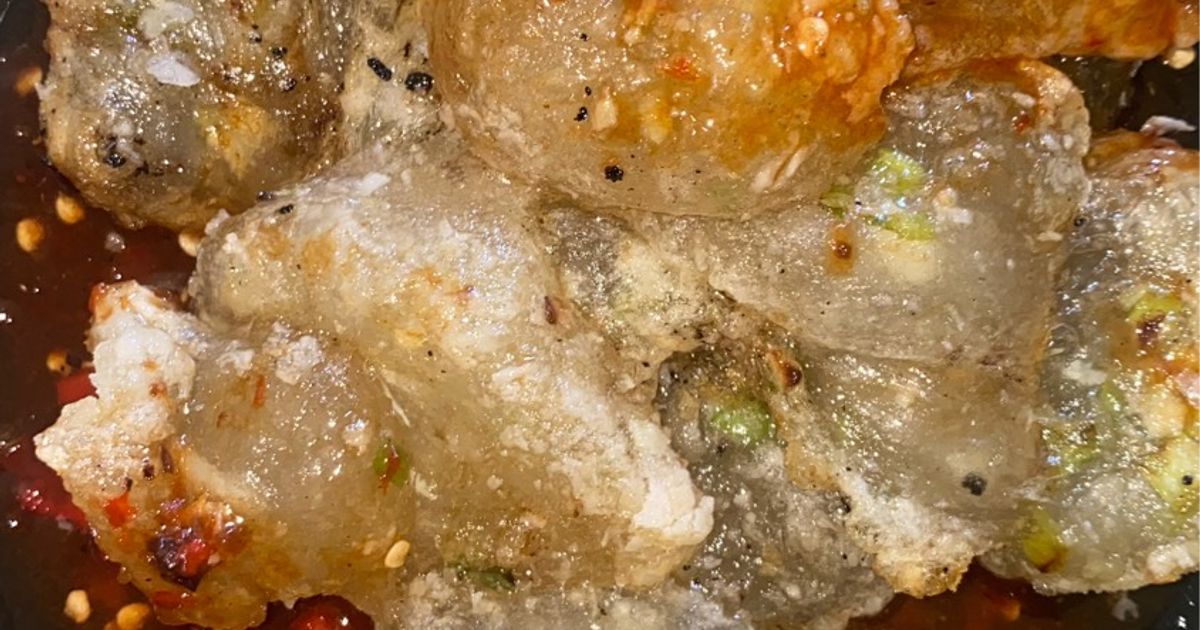 Cireng Salju Bumbu Rujak