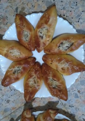 صورة لوصفة قوارب بعجينة قطنية ولا اروع😋😋