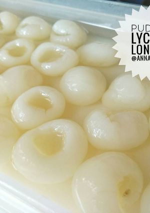 Foto resep Puding lychee longan simple segerrrr