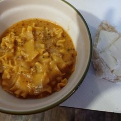 A picture of Lasagna Soup.