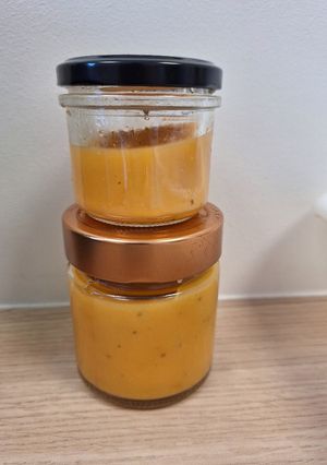 Une photo de Purée bébé tomate provençale