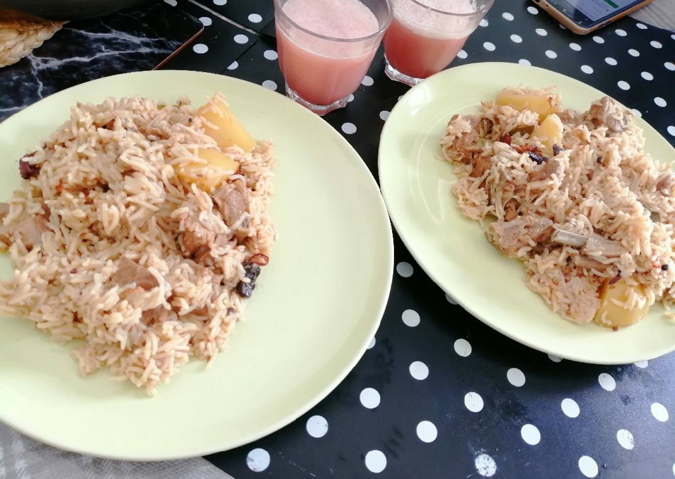 Mutton yakhni pulao