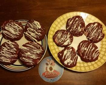 Popular Recipe Red velvet cheesecake cookies Practical Delicious