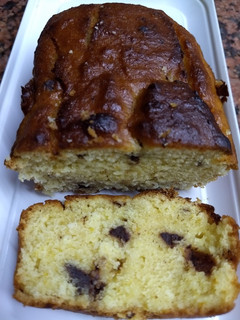 Una foto de Budín de naranja con chips de chocolate