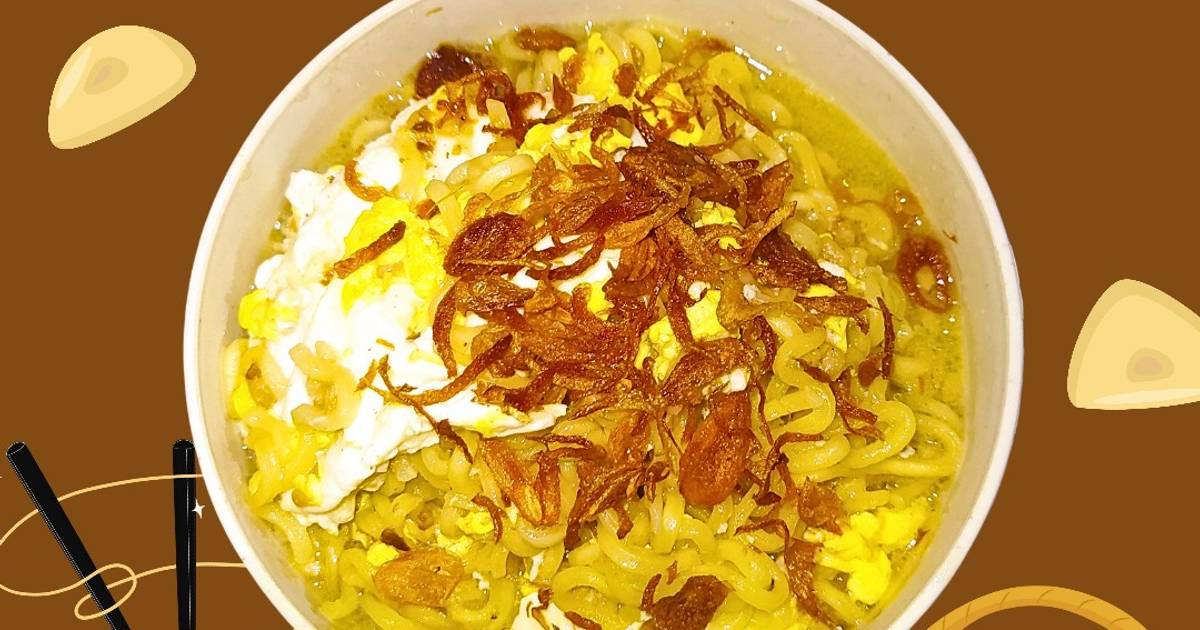 Resep Mie Ayam Bawang Homade Favorit Bunda