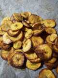 Chips de plátano macho