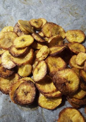 Una foto de Chips de plátano macho