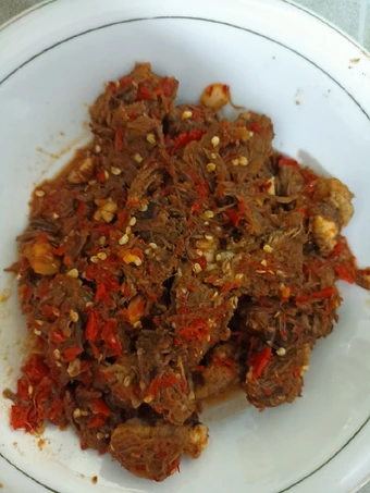 Langkah Gampang Menyiapkan Resep Dendeng rica-rica balado (anti gagal) yang  Bikin Ketagihan Anti Ribet, Bisa Manjain Lidah