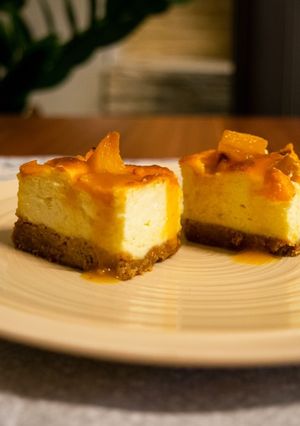 Barackos olasz sajttorta recept fotója