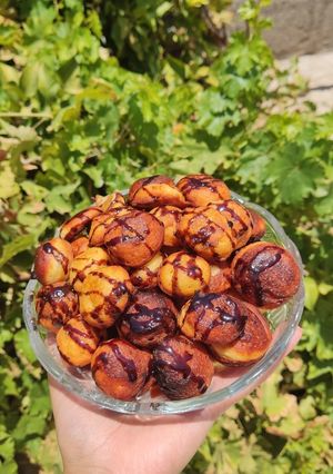 عکسی از دستور پیراشکی لقمه ای