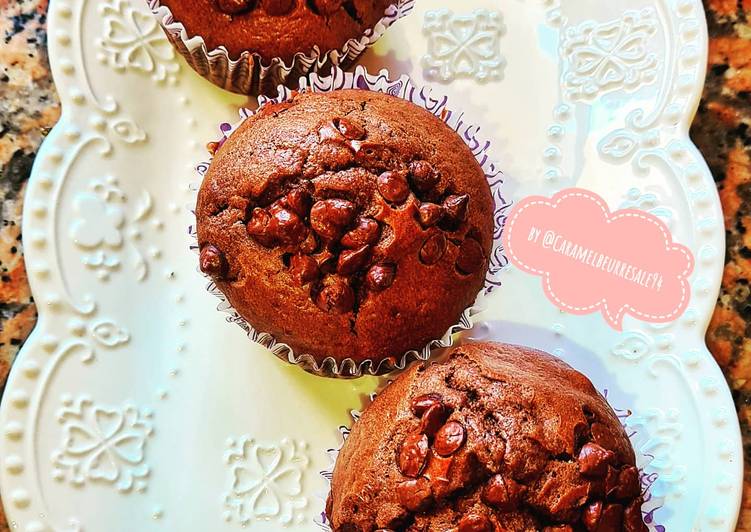 Muffins chocolat au café