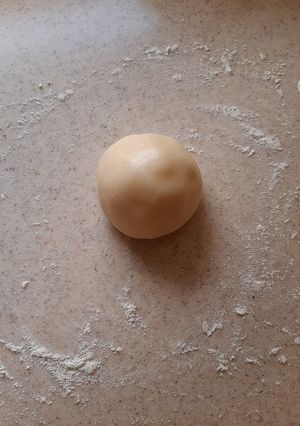 عکسی از دستور خمیر ژلارد(ژله+آرد)