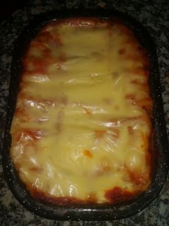 Una foto de Lasaña de carne