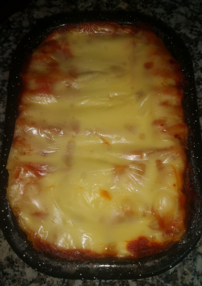 Una foto de Lasaña de carne