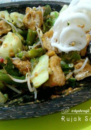 Foto resep Rujak Sayur