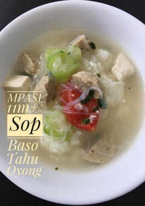 Foto resep MPASI 11m+ Sop BASO Tahu Oyong Soun
