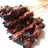 Sate rembiga/rembige (sate daging sapi pedas manis khas Lombok)