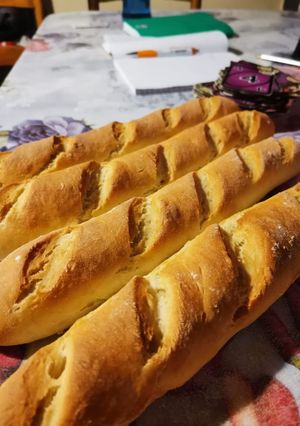 Una foto de Baguette casero