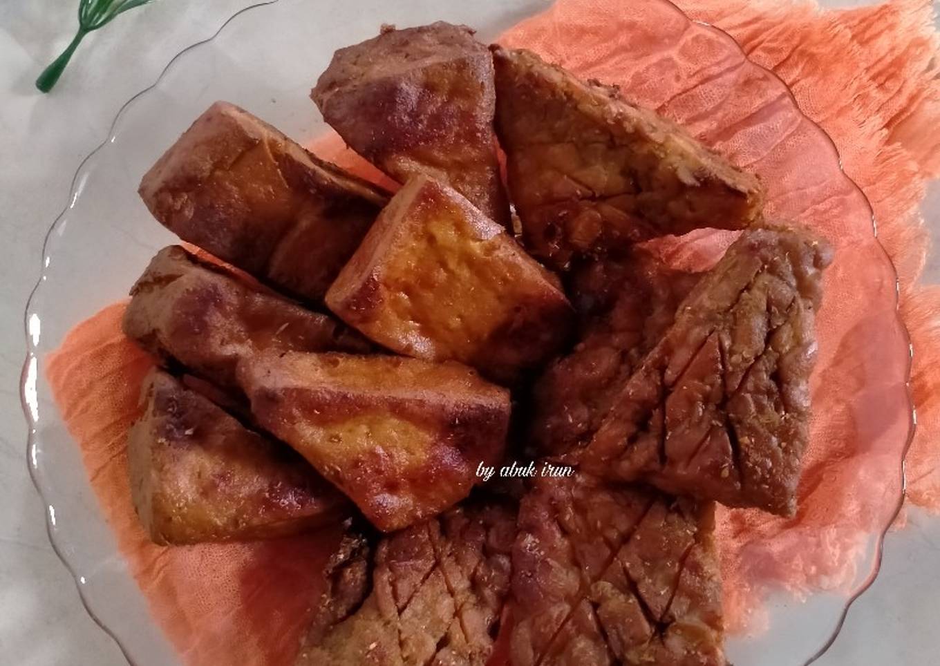 Tahu Tempe Bacem