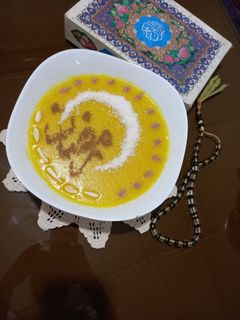 عکسی از دستور شله زرد