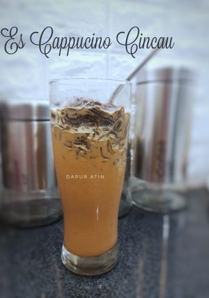 Foto resep Es Cappucino Cincau