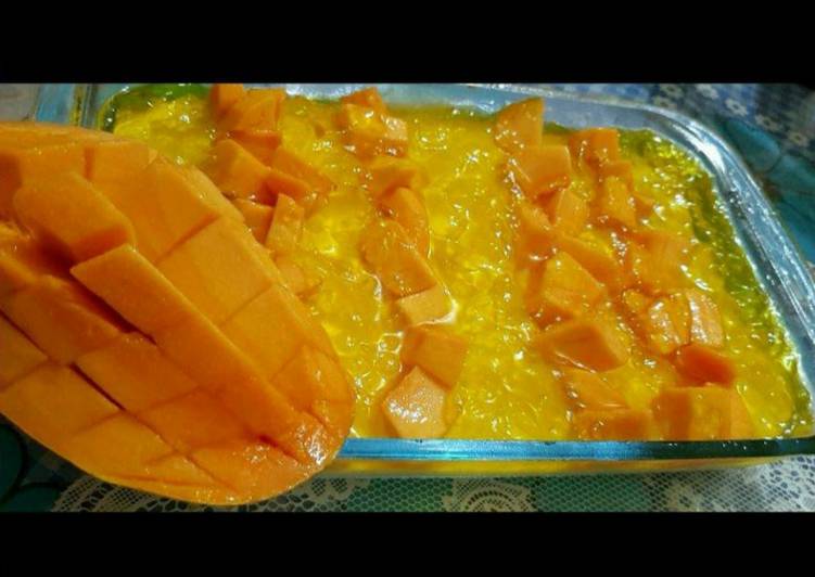 How to Make Perfect MANGO Dessert ❤😍❤😍