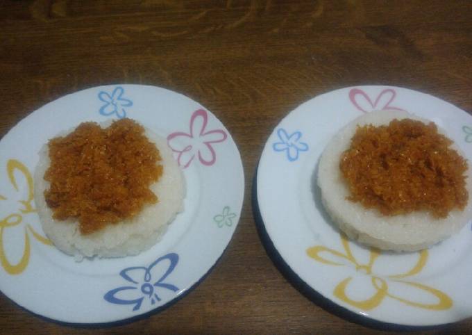 Resep: Ketan serundeng manis Enak