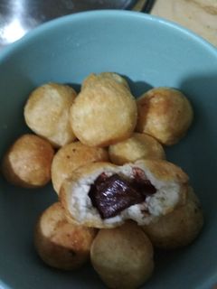 Foto resep Donat Ketan Isi (takaran sendok)