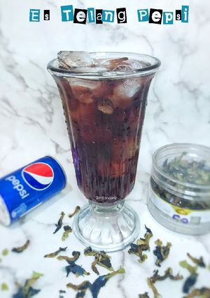 Foto resep Es Telang Pepsi