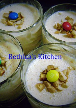 A picture of Tea Panna Cotta.