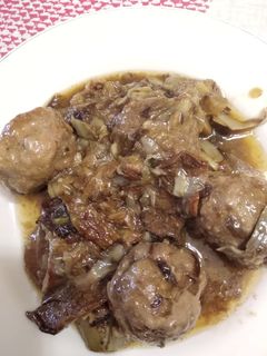 Una foto de Albóndigas otoñales