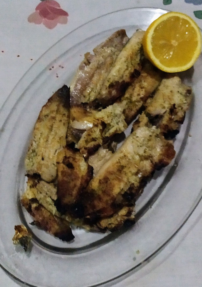 Una foto de Filetes de sardina marinados a la brasa