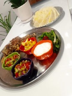 عکسی از دستور چلو گوشت مجلسی